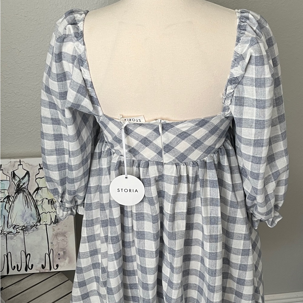 Ernest Babydoll Plaid Dress